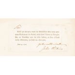 Advertisements, Stamp Office etc.- Collection, including: Wilkie (John, bookseller and publisher, …