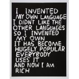 David Shrigley (b.1968) Language