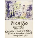 Pablo Picasso (1881-1973) Peintrues 1955-1956, Galerie Louis Leiris (Mourlot 299)