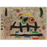 Joan Miró (1893-1983) Le Lézard Aux Plumes D'or (M.461)