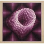 Yvaral (Jean-Pierre Vasarely) (1934-2002) Abstraction Géométrique