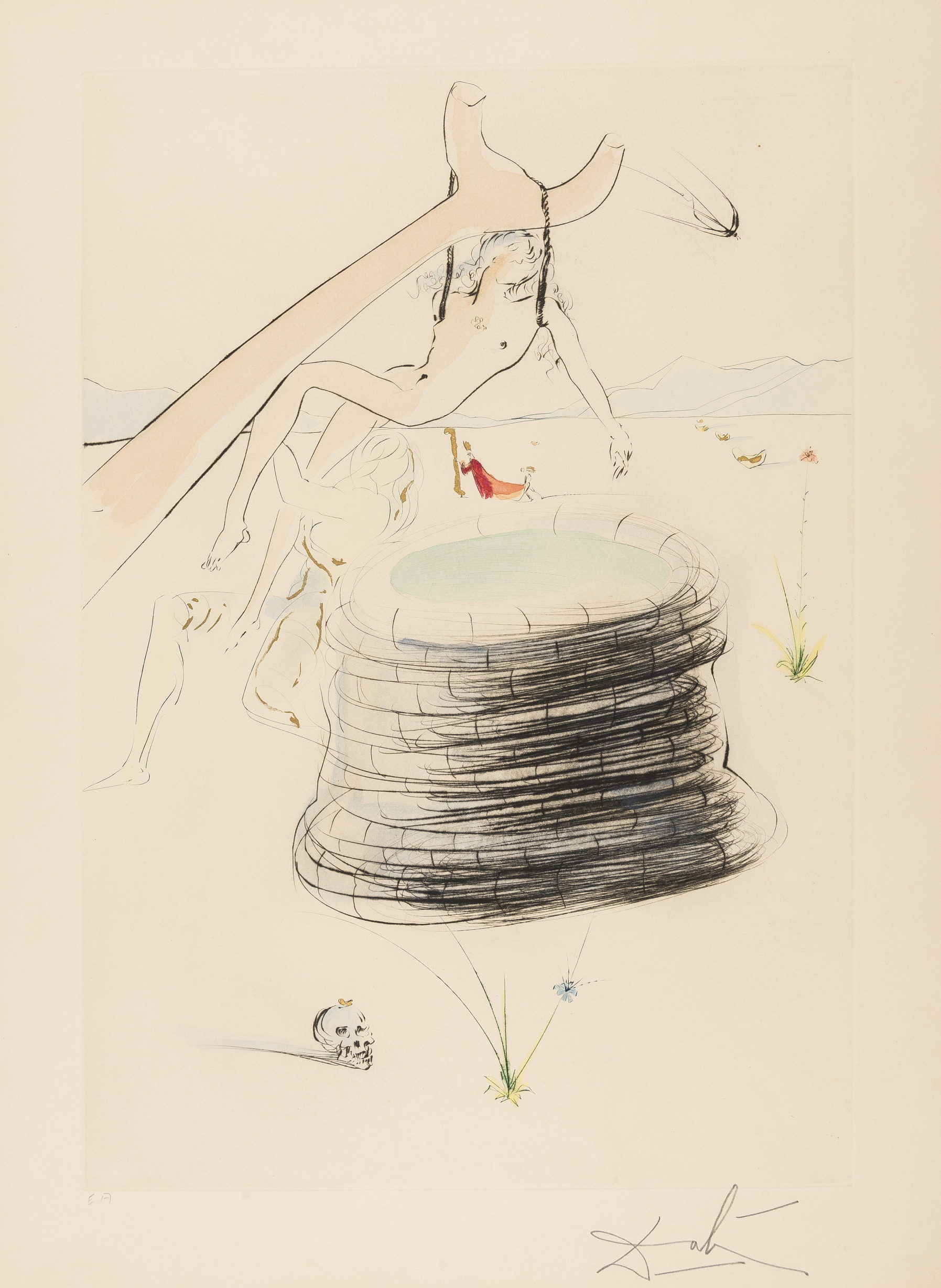 Salvador Dali (1904-1989) Joseph (from Our Historical Heritage) (M & L 753; Field 75-4-I)