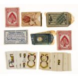 Pignalosa (Raffaele, publisher) A pack of 40 playing cards, Naples, 1924; and 7 others, Pignalosa, …