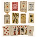 Piatnik (Ferdinand, publisher) a pack of 40 playing cards, Vienna, 1923; and 8 others, Piatnik (9)