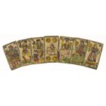 Minchiate.- Solesio (Faustino) a pack of 97 Minchiate cards, Genoa, 1895.