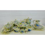 A quantity of Mason's 'Regency' patterned table wares to include two oval serving plates, a tureen