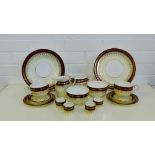 A quantity of Hayward's Balmoral Grafton bone china table wares to include eight dinner plates,