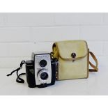 A vintage Kodak Brownie Reflex 20 camera