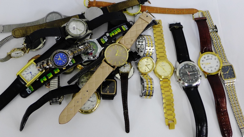 A collection of miscellaneous Gents and Lady's wristwatches (a lot)