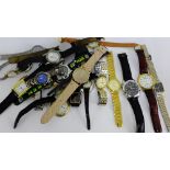 A collection of miscellaneous Gents and Lady's wristwatches (a lot)