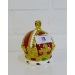 A Royal Crown Derby limited edition paperweight, 'A special commission Gobier's of Sidmouth'