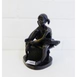 A Heredities resin figure of a Ballerina, 16cm high