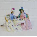 Royal Doulton porcelain figure 'Afternoon Tea' HN1747, 15cm high