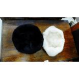 Two Dominion Fur Company hats, (2)