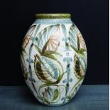 Glyn Colledge for Bourne Denby baluster vase, 32cm high