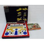 Meccano 6, complete with its box, together with a vintage box of Trix metal construction, (2)