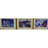 A group of four William Russell Flint coloured prints to include 'In a Campden Hill Studio', '