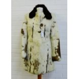 A vintage fur jacket