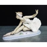 A Lladro porcelain figure of a Ballerina by Alvarez and painted by Perez, Model No.467, 28cm long