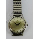 Gents vintage Tissot Seastar stainless steel wristwatch on expandable strap