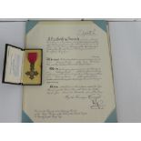 M.B.E. The Most Excellent Order of The British Empire medal, in original Royal Mint box together