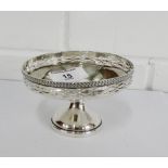 Mappin & Webb silver bonbon dish, Sheffield 1926, 10cm wide