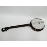 A Remo six-string banjo