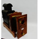 Late 19th or early 20th century plate camera