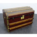 Dome top storage chest, 50 x 76cm