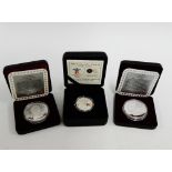 Royal Canadian Mint silver coins to include two silver dollar coins and a 2008 Sterling silver