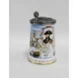 National Maritime Museum, "Nelson's Victory at Trafalgar" commemorative tankard by Royal Worcester