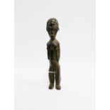 Lobi carved wooden figure, 28cm long