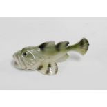 Bing & Grondahl porcelain fish, 10cm long