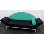 Contemporary two-seater sofa / daybed, 88 x 215cm