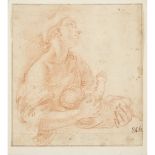 NEAPOLITAN SCHOOL (LATE 17TH-EARLY 18TH CENTURY) STUDY OF MOTHER AND CHILD; WITH STUDIES OF A