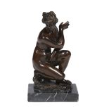 A Neapolitan bronze sculpture of the Lely Venus after the antique Chiurazzi Foundry, late 19th