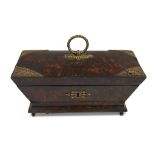 A giltmetal mounted mulberry box likely French, circa 1840 Of canted rectangular form on moulded