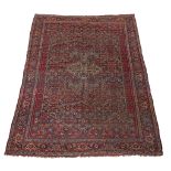 A Bijar rug late 19th century 8 ft. 4 in. x 5ft. 9 in.