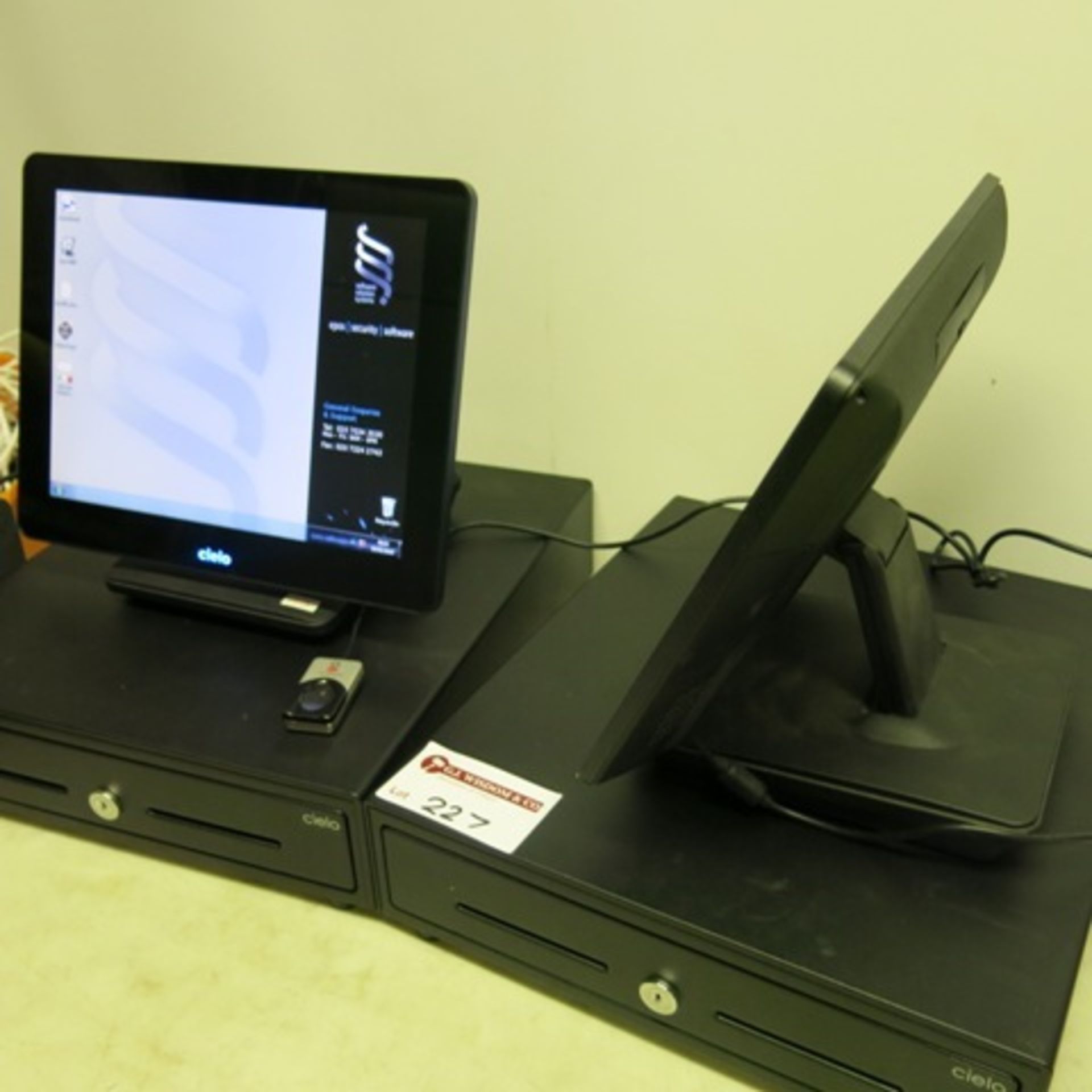 Epos System to Include: 2 x Cielo PX150 Panel PC Touch Screen Displays, Windows Embedded Standard. - Bild 9 aus 9