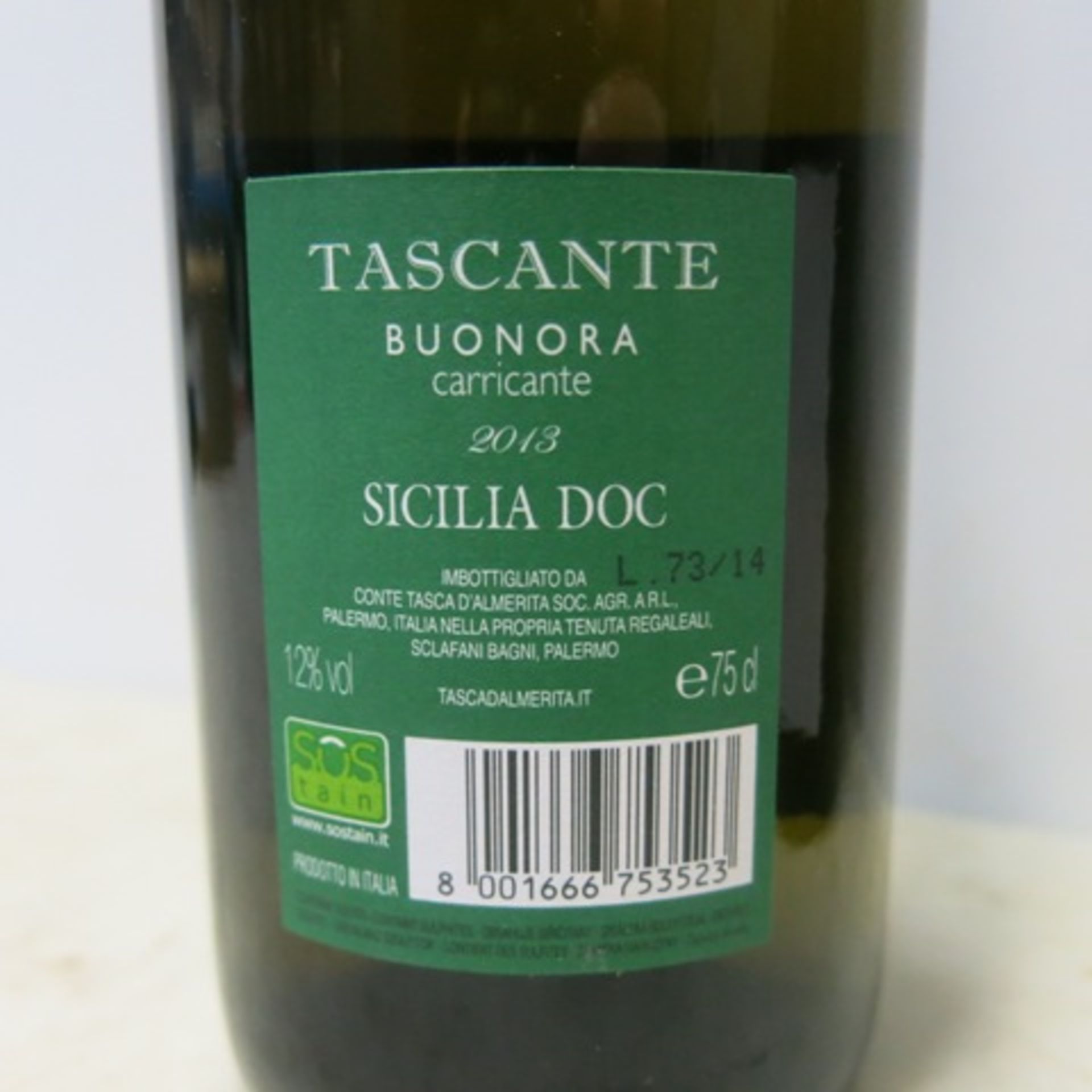 6 x Bottles of Tascante Buonora Carricante White Wine, Year 2013. Total RRP £120.00 - Image 3 of 3