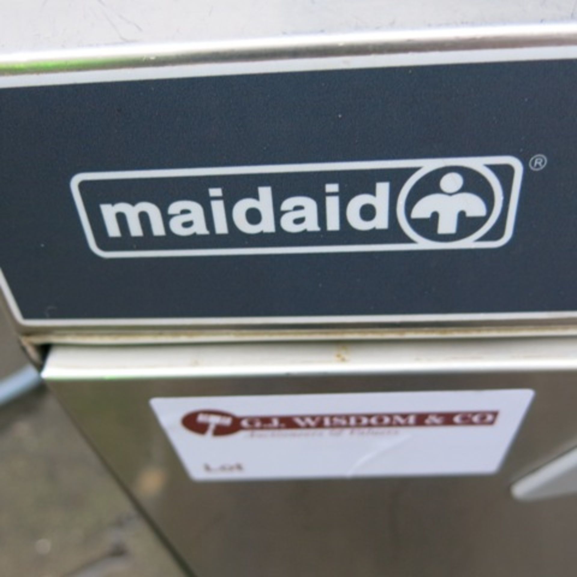 Maidaid Under Counter Front Loading Dishwasher, Model C515, Year 10/2016 - Image 2 of 9