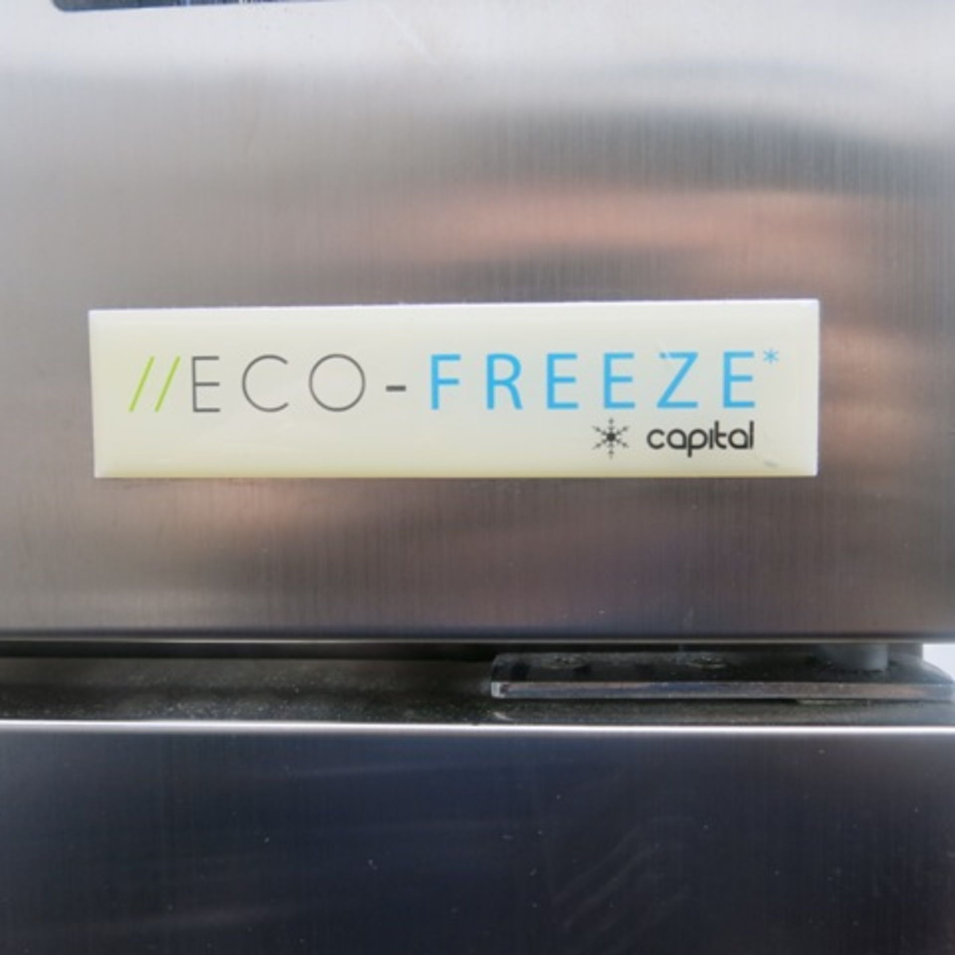 Capital Eco-Freeze Stainless Steel Single Door Upright Freezer, Model Omega 600l. Size (H)200 x (D) - Image 2 of 7