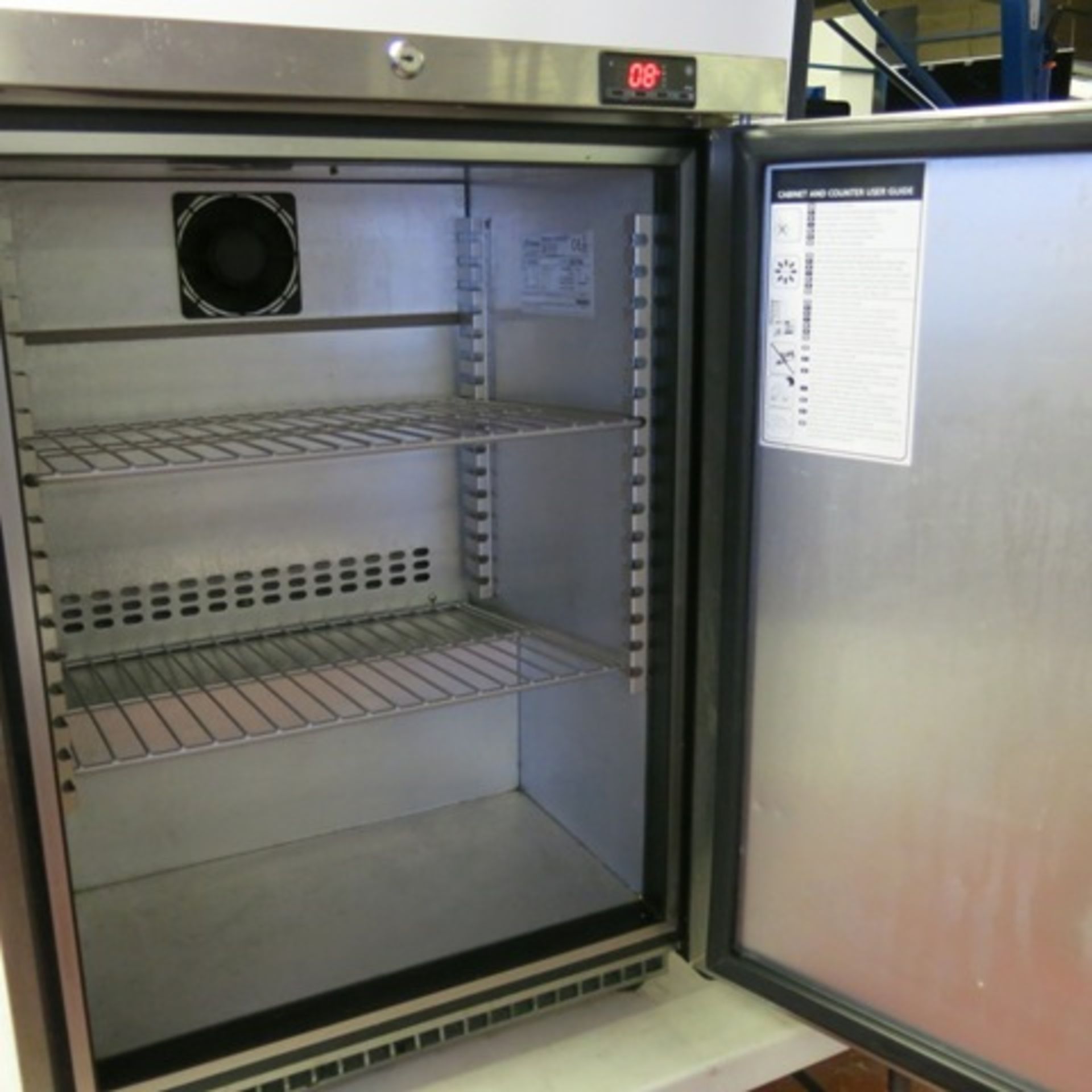 Foster Undercounter Stainless Steel Fridge, Model HR150-A - Image 3 of 5