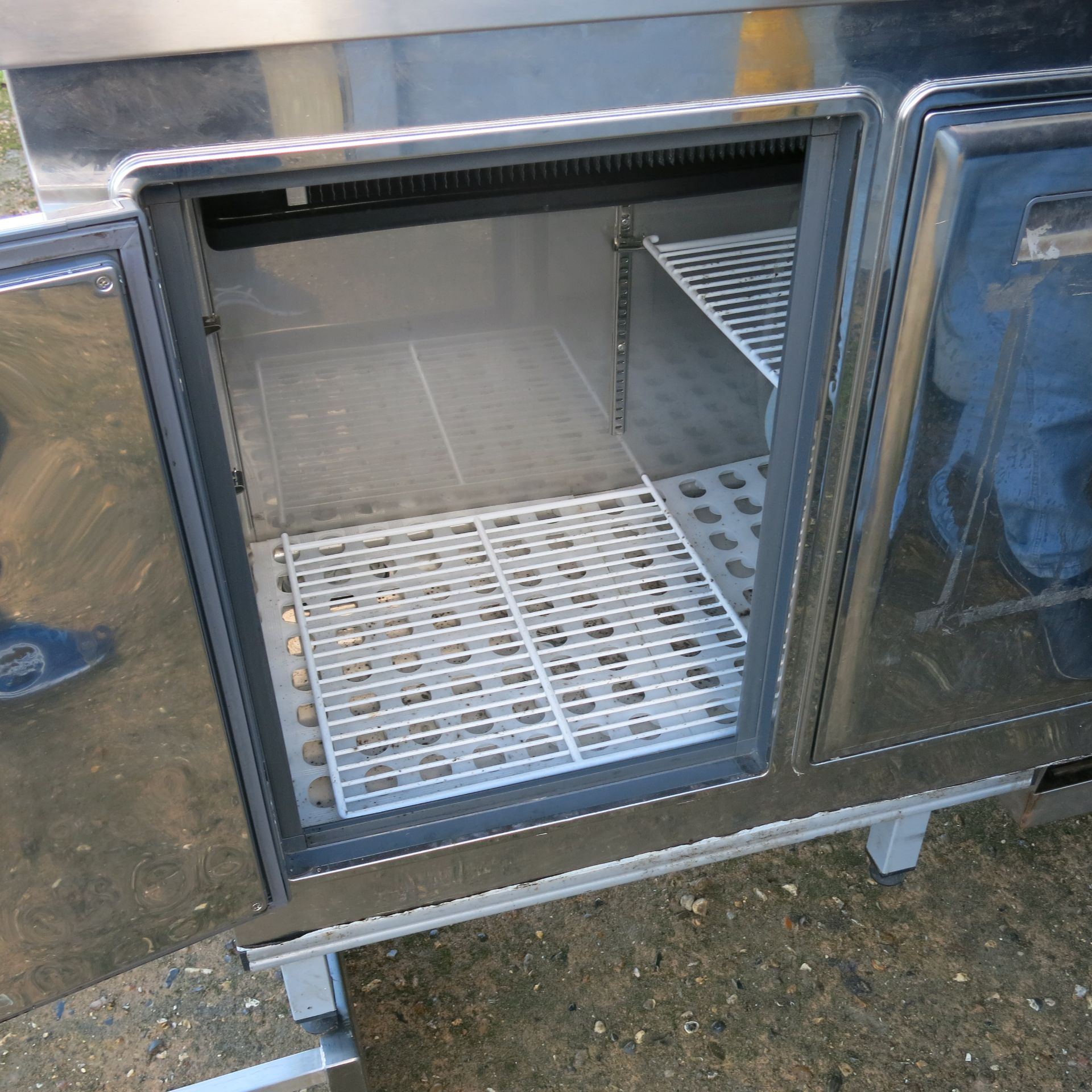 Stiltek 3 Door Polished Stainless Steel Under Bar Chiller Unit, Model B.BASSO 2003SPEISP55. Size ( - Image 5 of 9