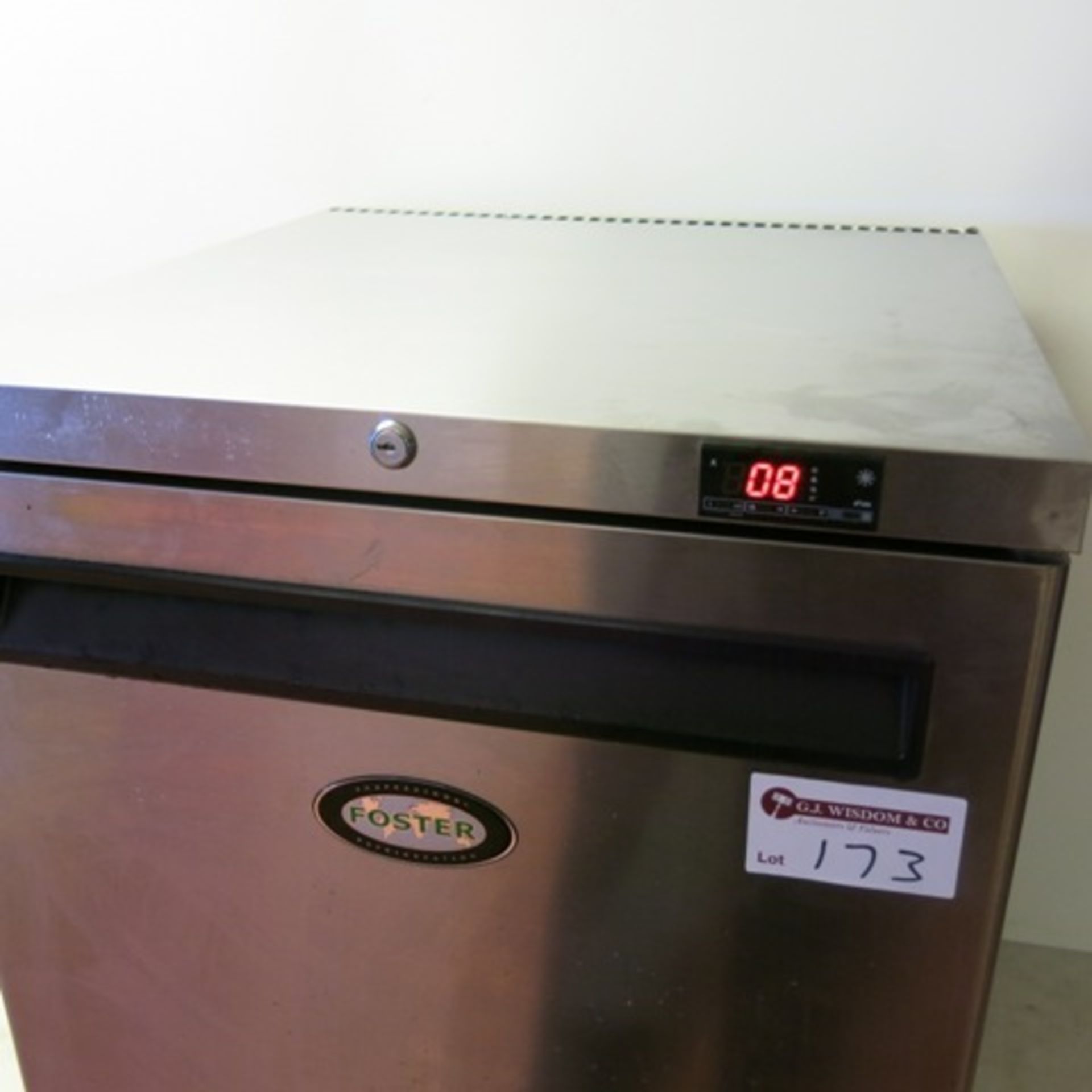 Foster Undercounter Stainless Steel Fridge, Model HR150-A - Image 2 of 5