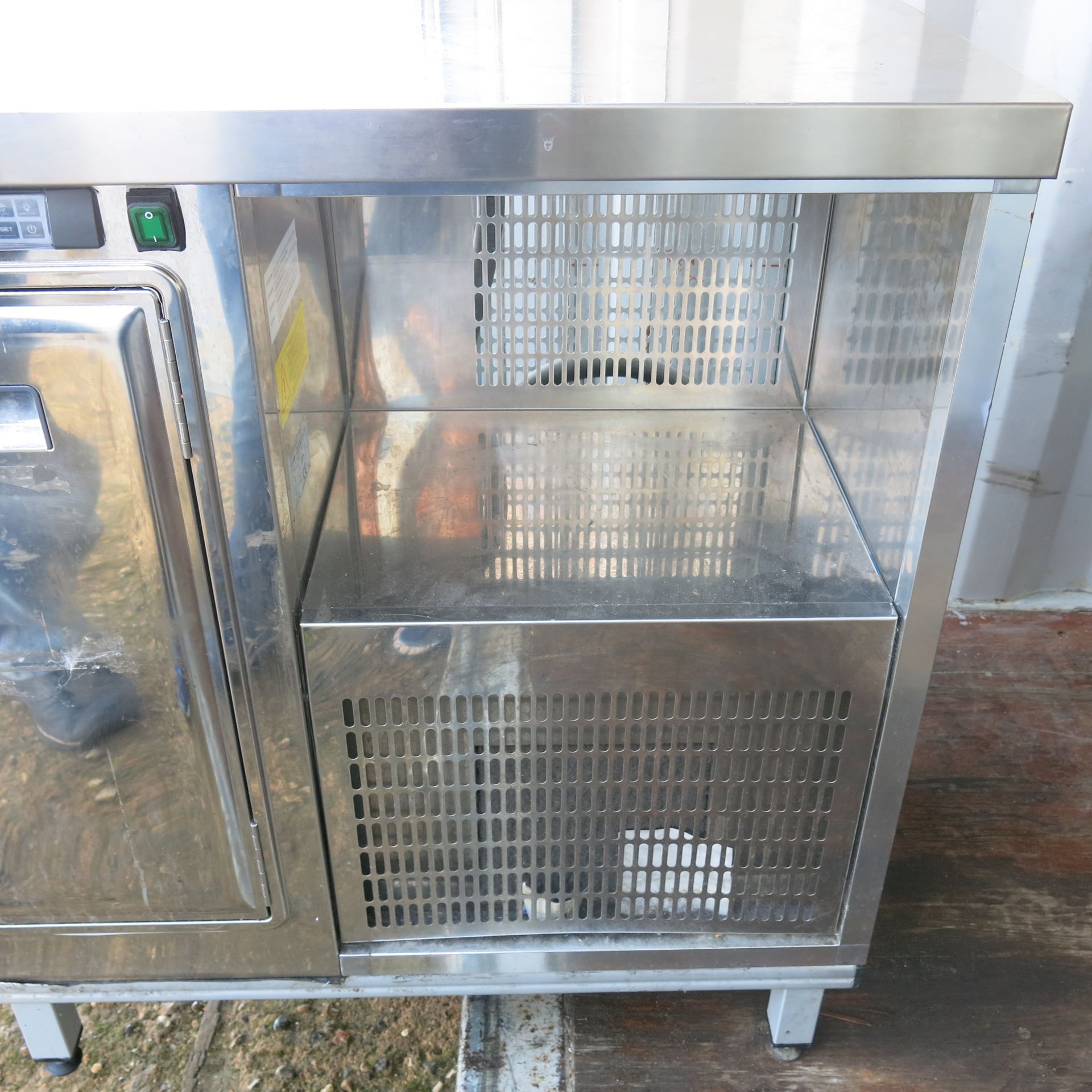 Stiltek 3 Door Polished Stainless Steel Under Bar Chiller Unit, Model B.BASSO 2003SPEISP55. Size ( - Image 2 of 9