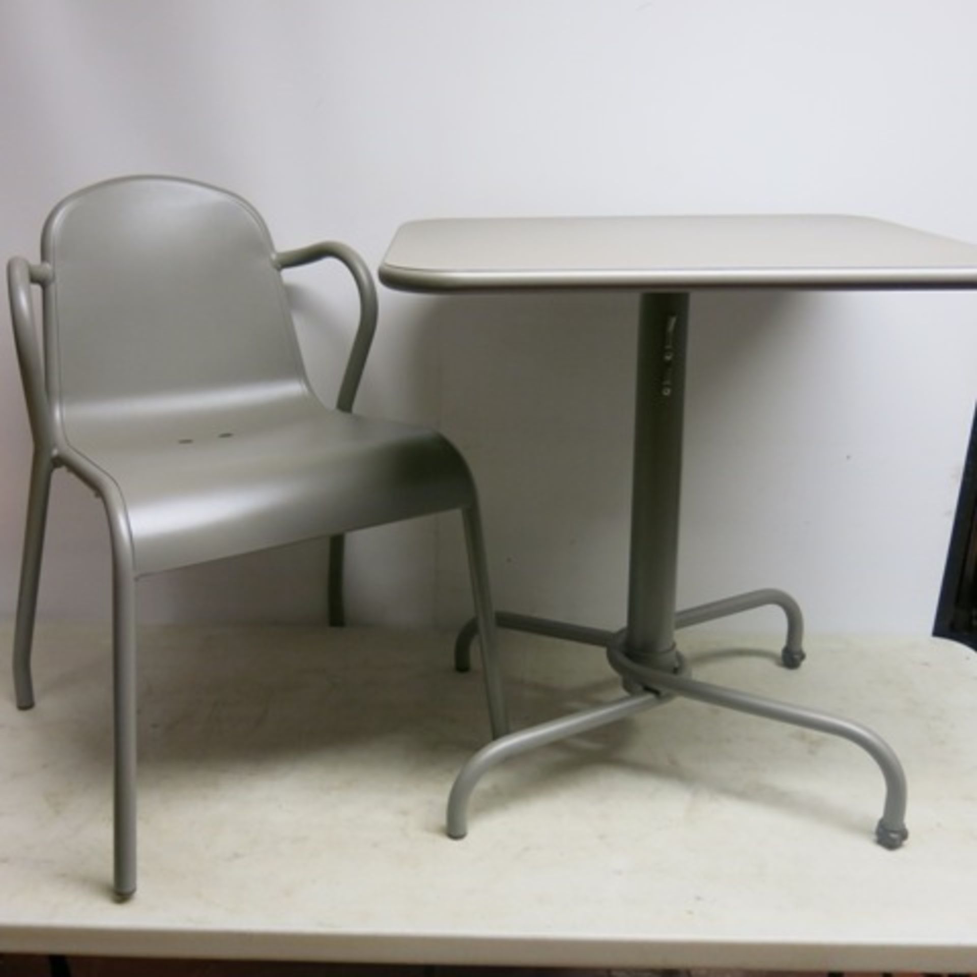 Ikea Tunholmen (188859) Outdoor Lightweight Metal Folding Table & 2 Matching Chairs. Rustproof - Image 2 of 5