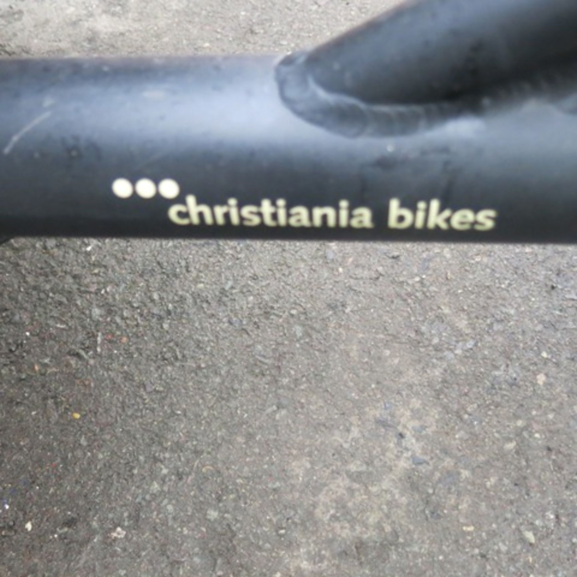 Christiania Bikes P-Box 3 Wheel Tricycle Cargo Delivery Bike in Matt Black Coating. Comes with Nexus - Image 14 of 20