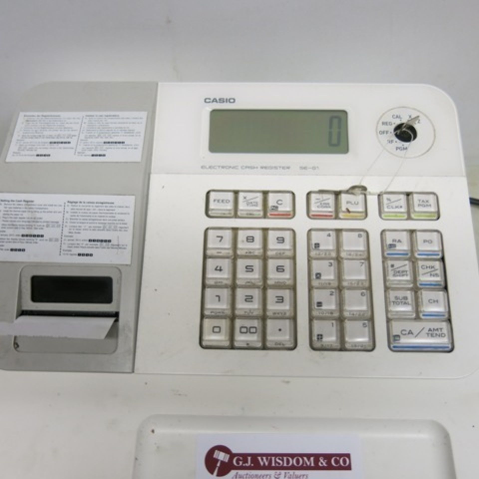 Casio Electronic Cash Register, Model SE-G1 - Image 2 of 2