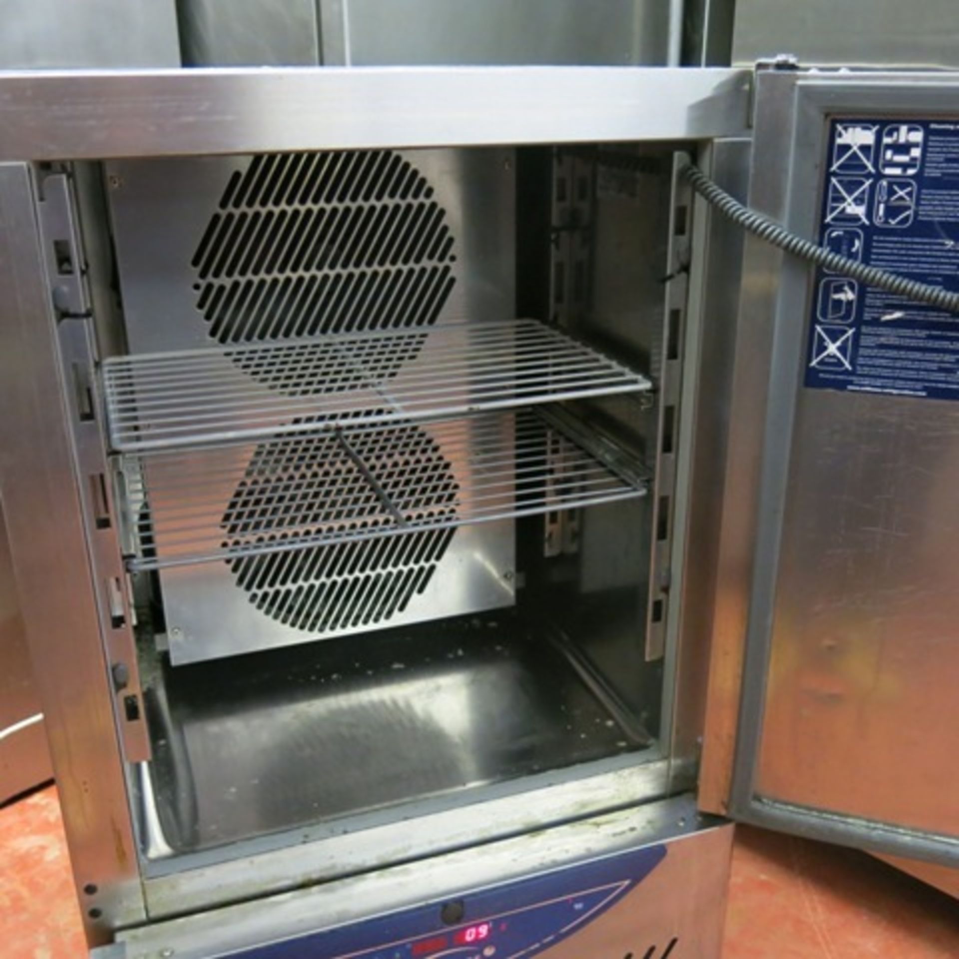 Williams Stainless Steel Blast Chiller on Castors. Model WBC20R1. Size (H)130cm x (W)70cm x (D) - Image 3 of 5